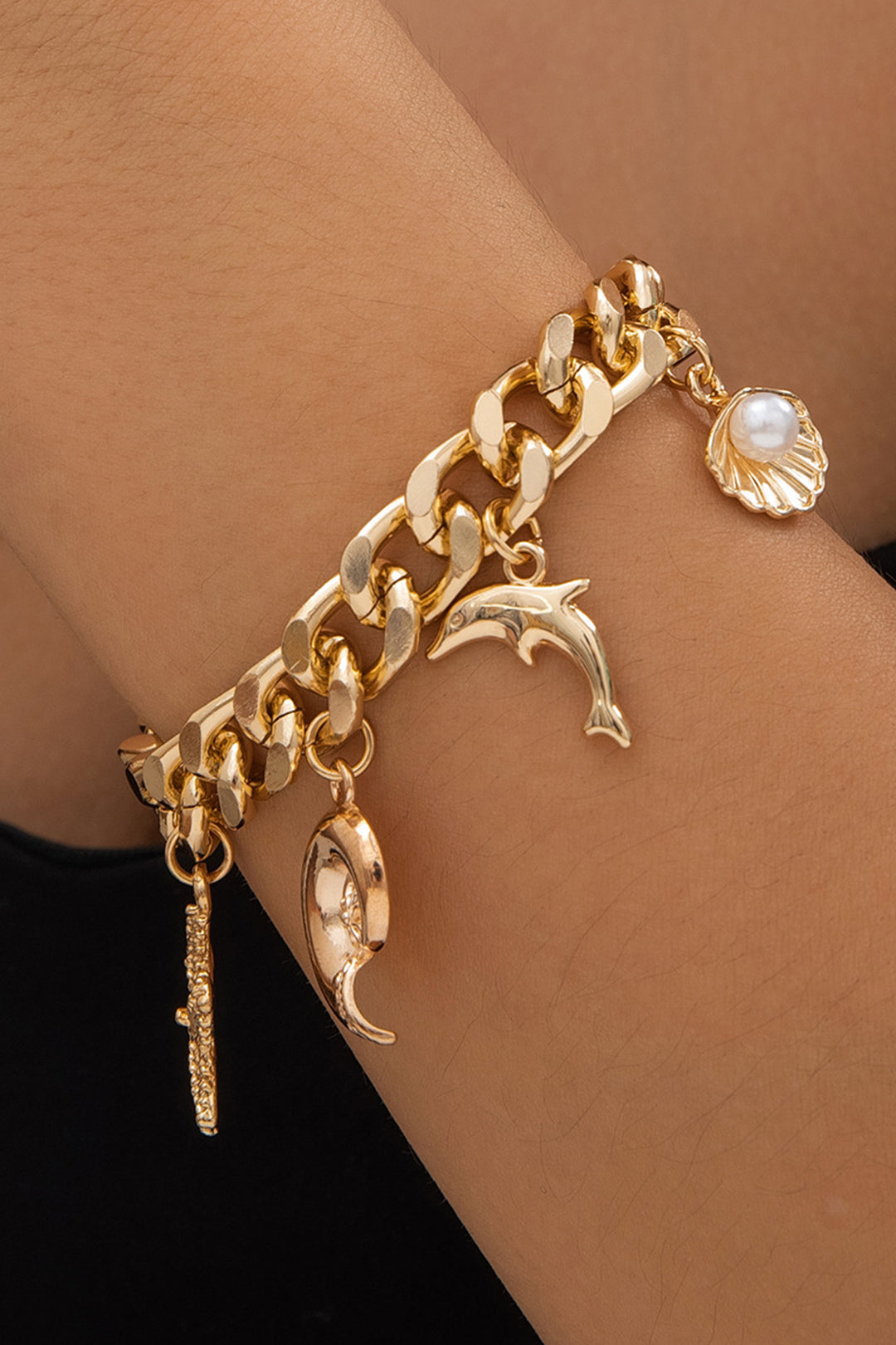 ARMBAND MIT OZEAN-THEMA