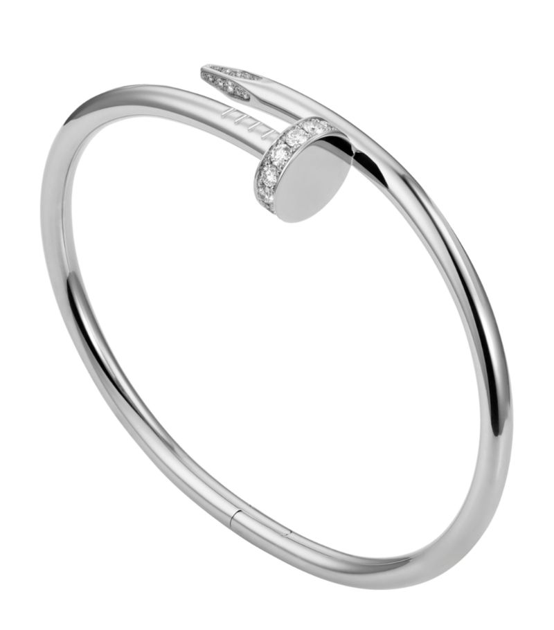 ARMBAND ELEGANCE NAIL - SILBER