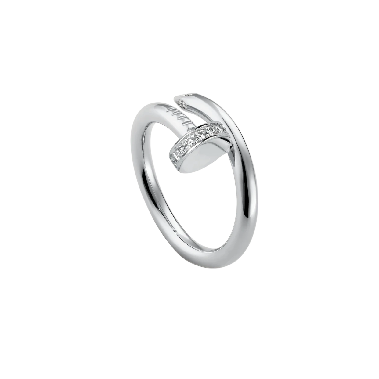 RING NAGEL DELUXE IN SILBER